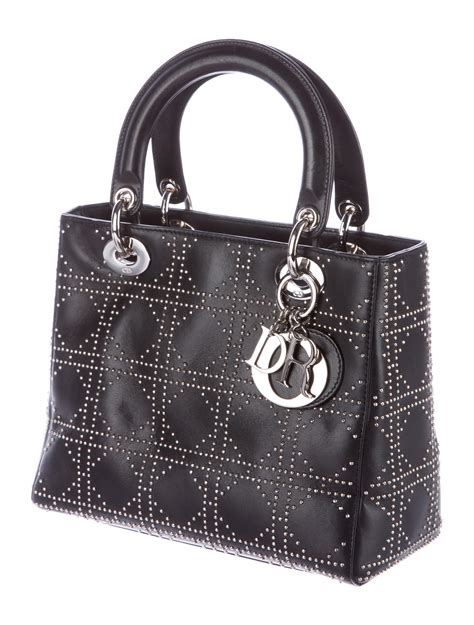 dior lady bag stud